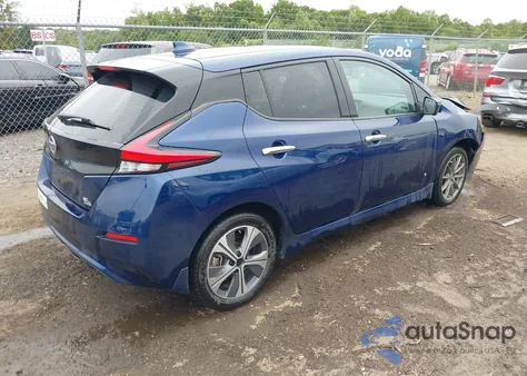 2019 Nissan Leaf Sl Plus из США, поврежденный, VIN 1N4BZ1CP2KC316651